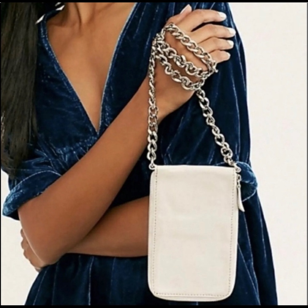 Free People All Night Chunky Chain Wallet